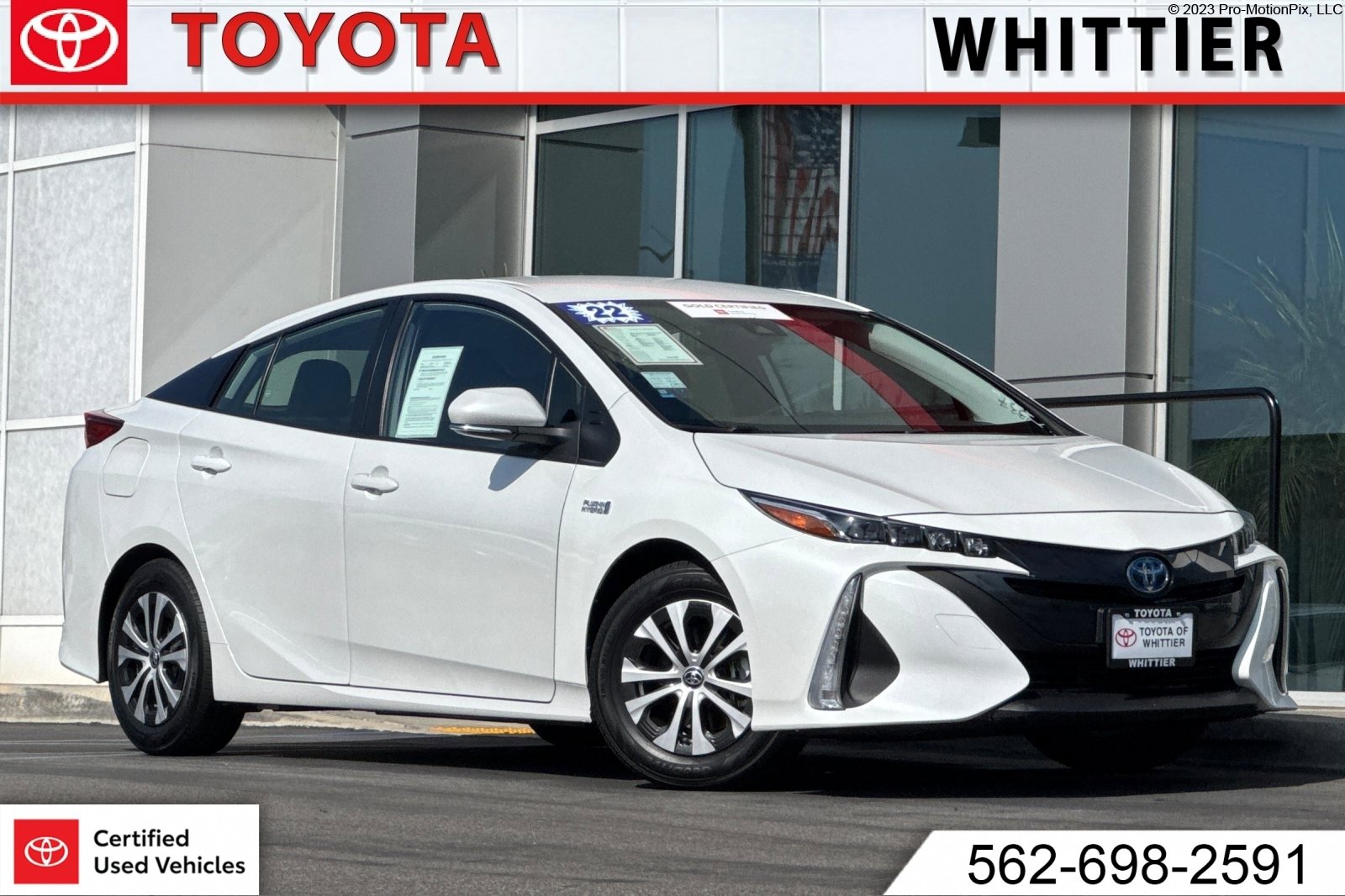 Certified 2022 Toyota Prius Prime XLE