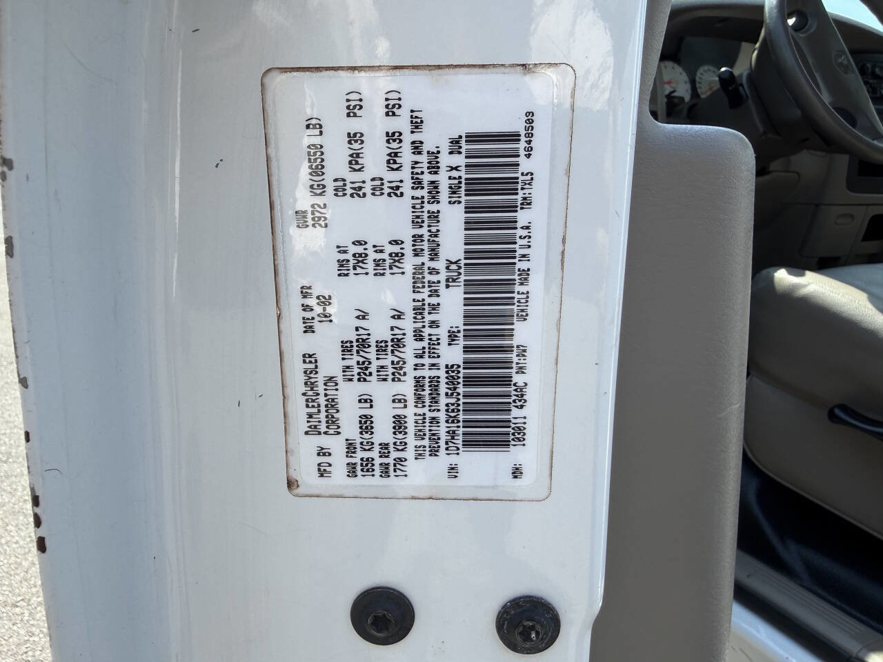 Used 2003 Dodge Ram 1500 Truck ST RWD image 22