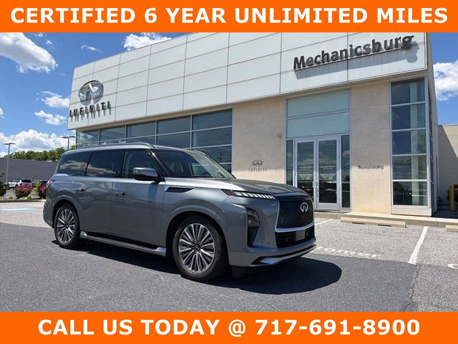 Certified 2025 INFINITI QX80 Sensory