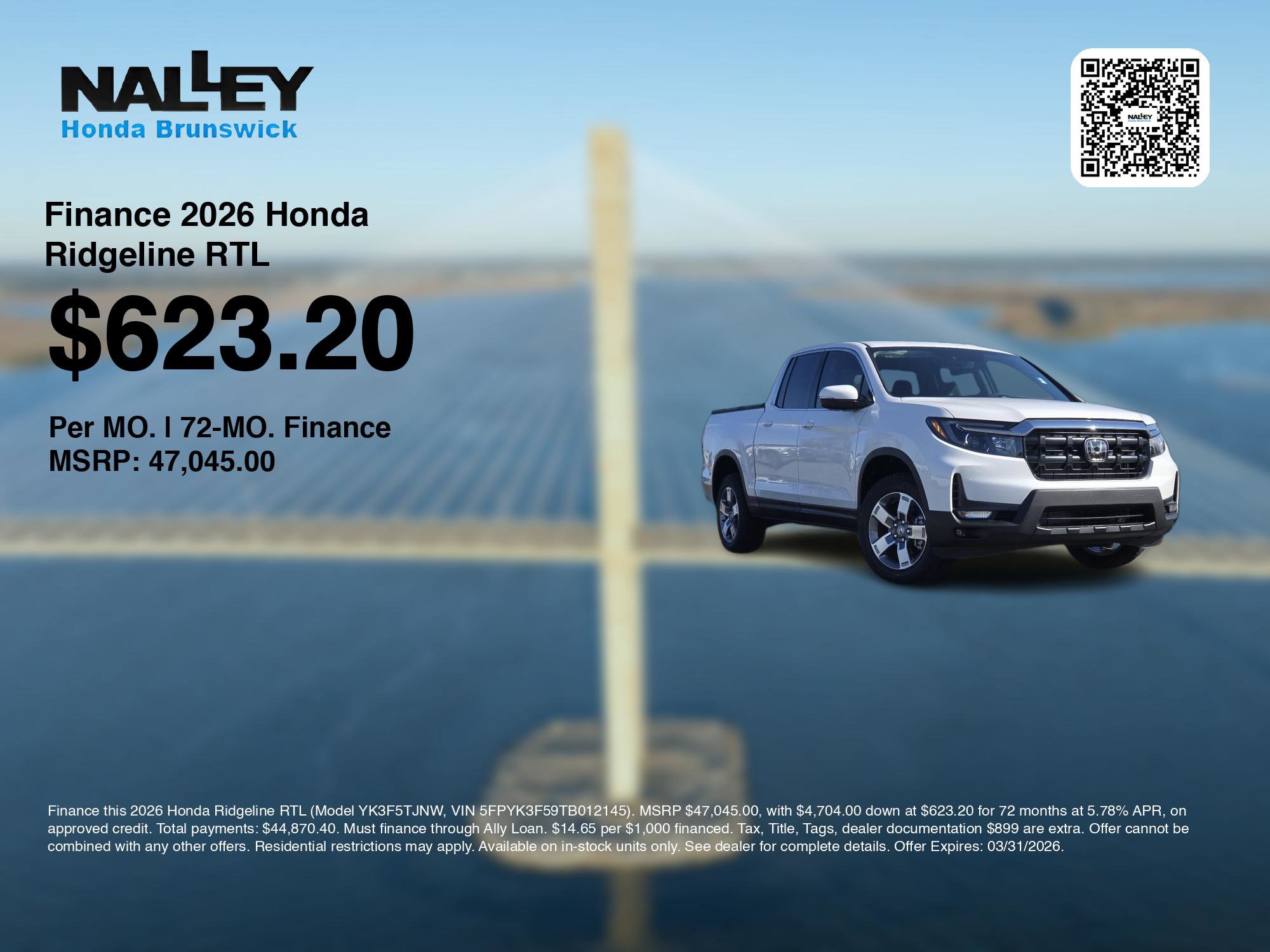 New 2026 Honda Ridgeline RTL image 7