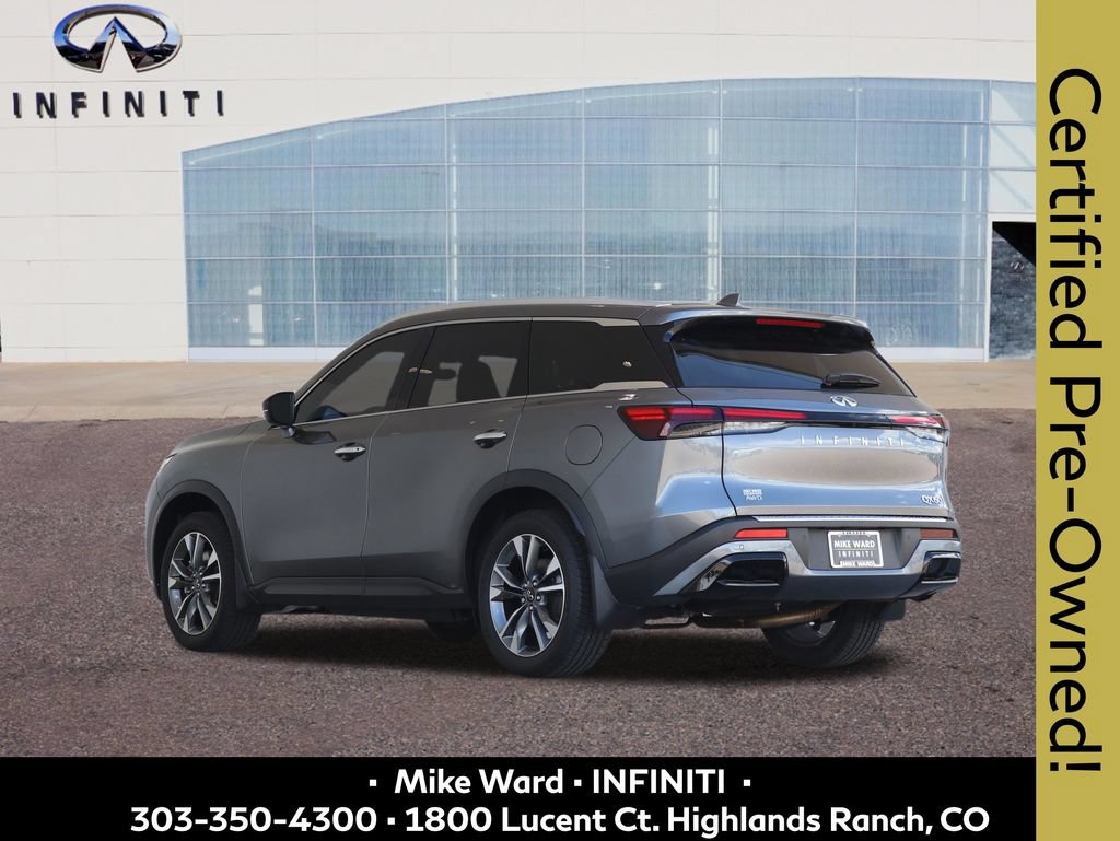 Certified 2023 INFINITI QX60 Luxe w/ Cargo Package AWD/4WD image 3