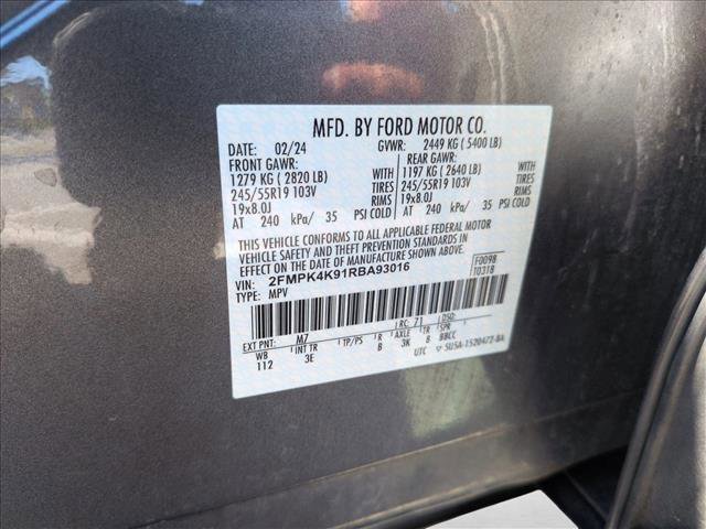 Used 2024 Ford Edge Titanium AWD/4WD image 24