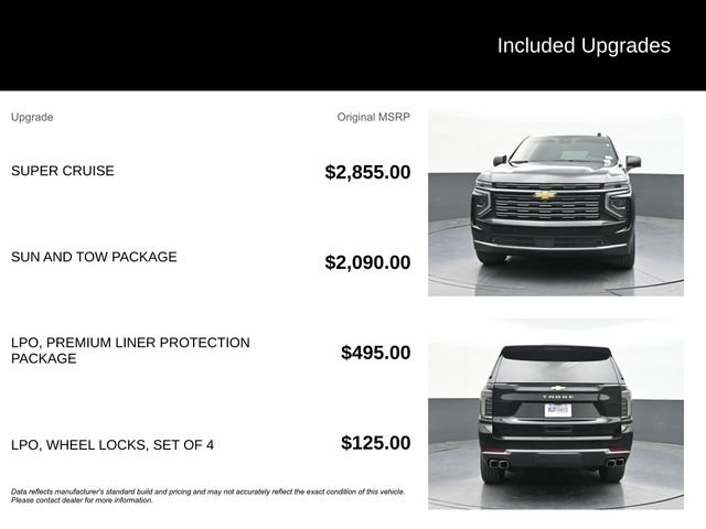 Used 2025 Chevrolet Tahoe High Country w/ Sun And Tow Package AWD/4WD image 9