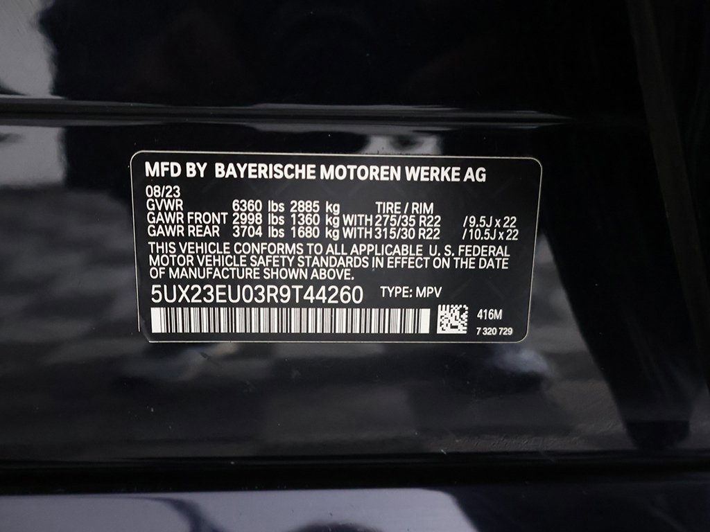 Used 2024 BMW X5 xDrive40i w/ M Sport Package image 54