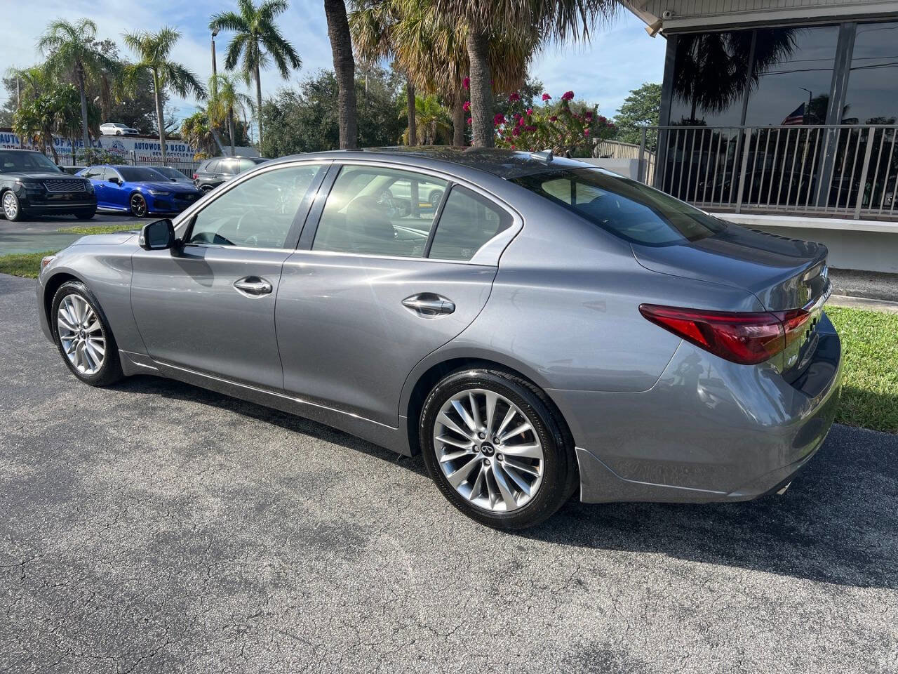 Used 2022 INFINITI Q50 Luxe w/ Cargo Package AWD/4WD image 7