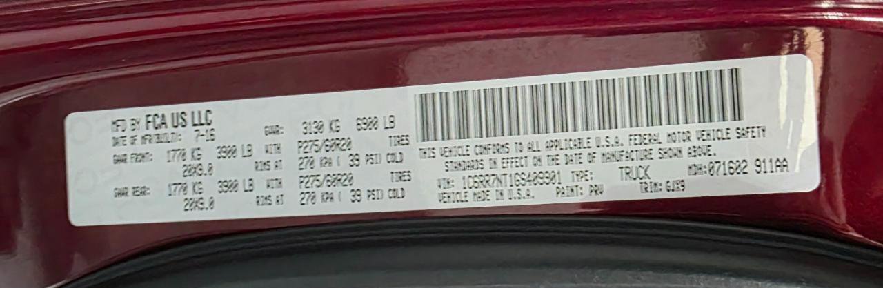 Used 2016 RAM 1500 Laramie w/ Convenience Group image 44