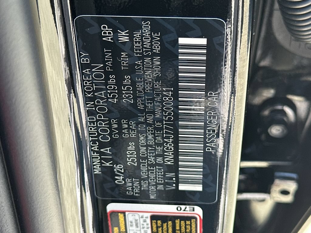 New 2026 Kia K5 GT-Line w/ GT-Line Red Interior Package AWD/4WD image 30