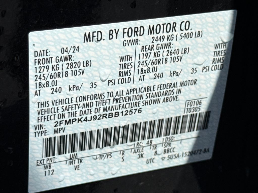 Used 2024 Ford Edge SEL w/ Convenience Package AWD/4WD image 33