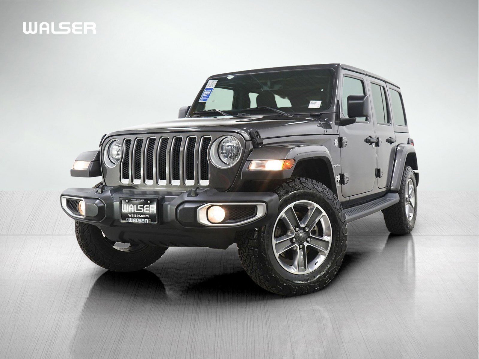 Used 2019 Jeep Wrangler Unlimited Sahara w/ Uconnect 4C Nav & Sound Group AWD/4WD image 1