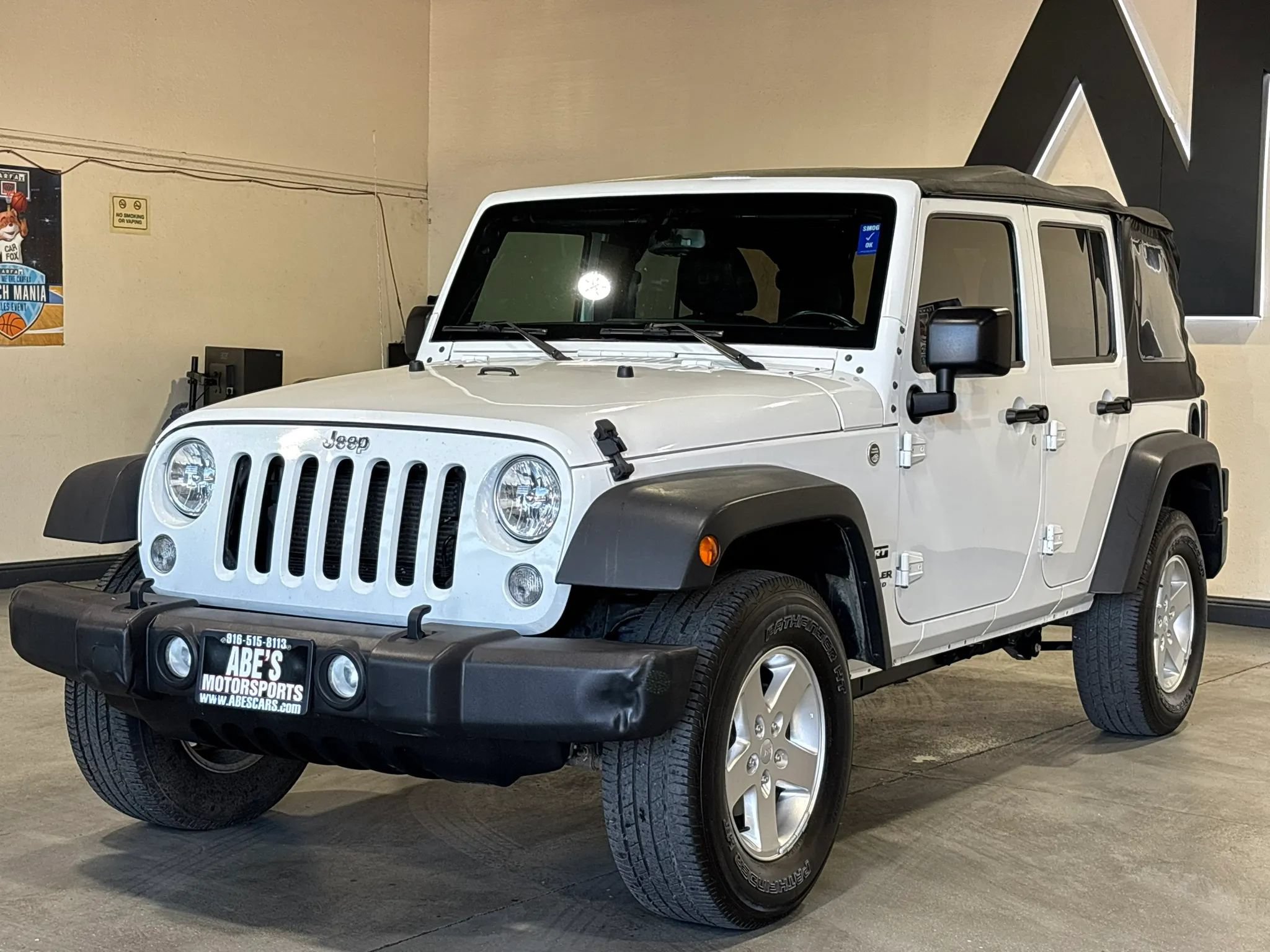 Used 2015 Jeep Wrangler Unlimited Sport w/ Quick Order Package 24S AWD/4WD image 1
