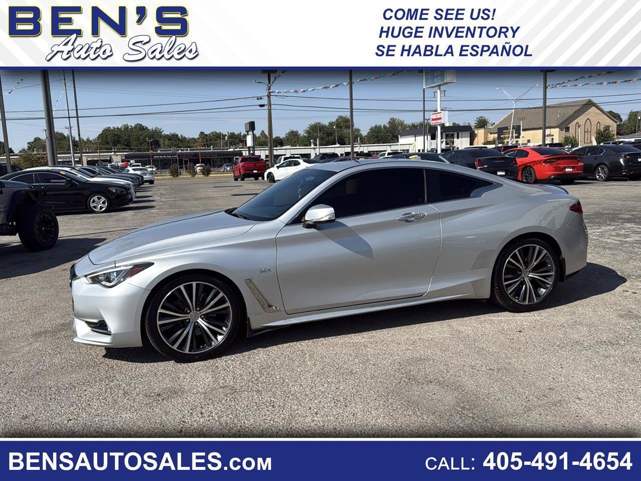 Used 2018 INFINITI Q60 3.0t Luxe w/ Sensory Package 3.0T Luxe
