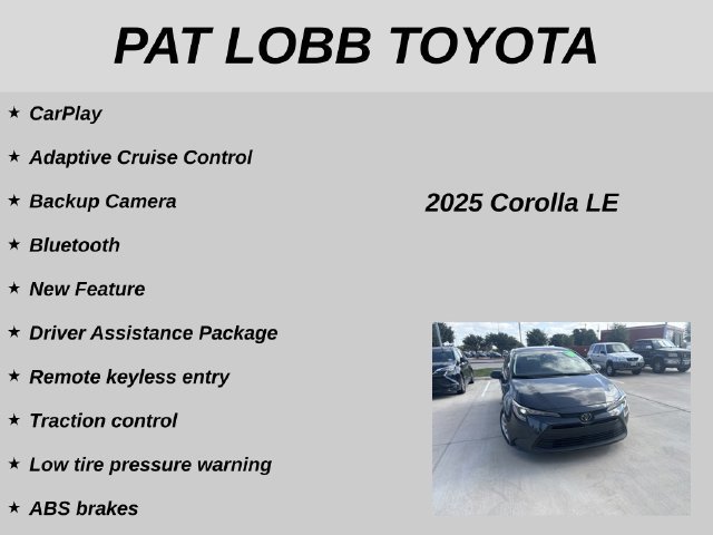 Used 2025 Toyota Corolla LE FWD image 15