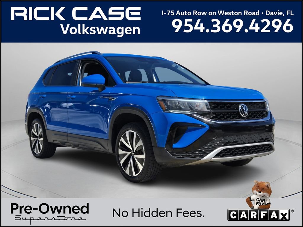 Used 2022 Volkswagen Taos SE w/ IQ.Drive SE Package