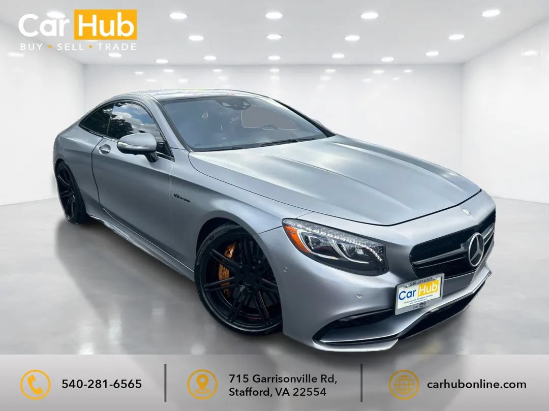 Used 2015 Mercedes-Benz S 63 AMG 4MATIC Coupe image 1