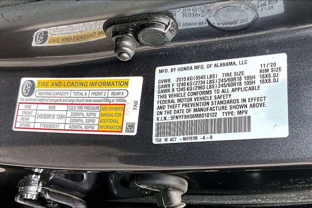 Used 2021 Honda Pilot EX-L image 16