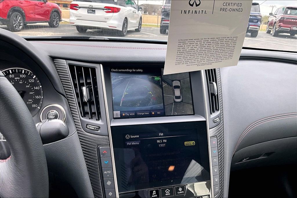 Certified 2023 INFINITI Q50 Red Sport 400 image 32