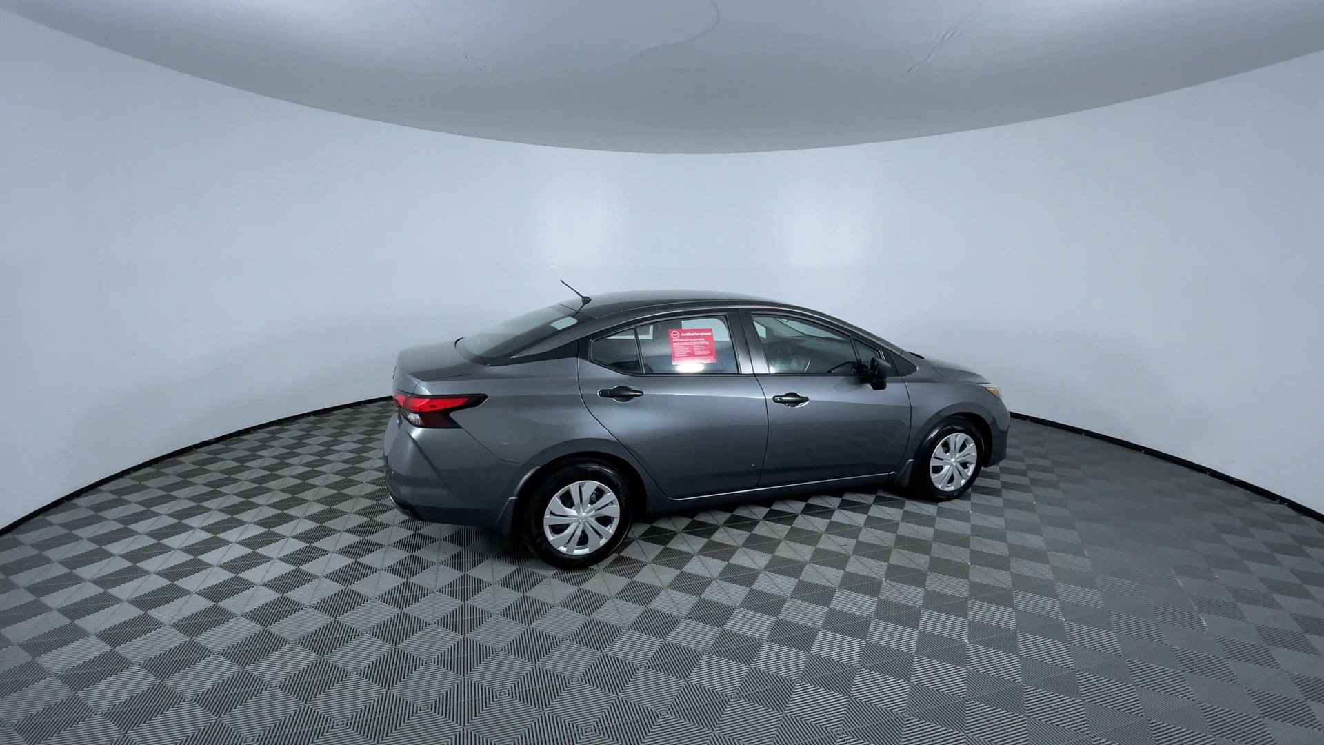 Certified 2025 Nissan Versa S w/ Trunk Package FWD image 9