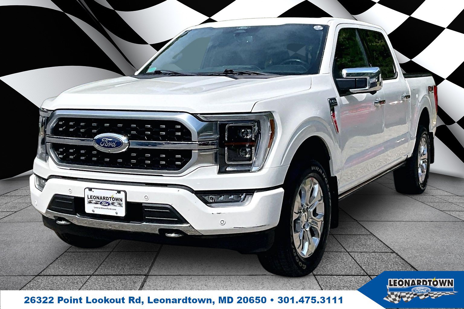 Used 2022 Ford F150 Platinum w/ Trailer Tow Package AWD/4WD image 1