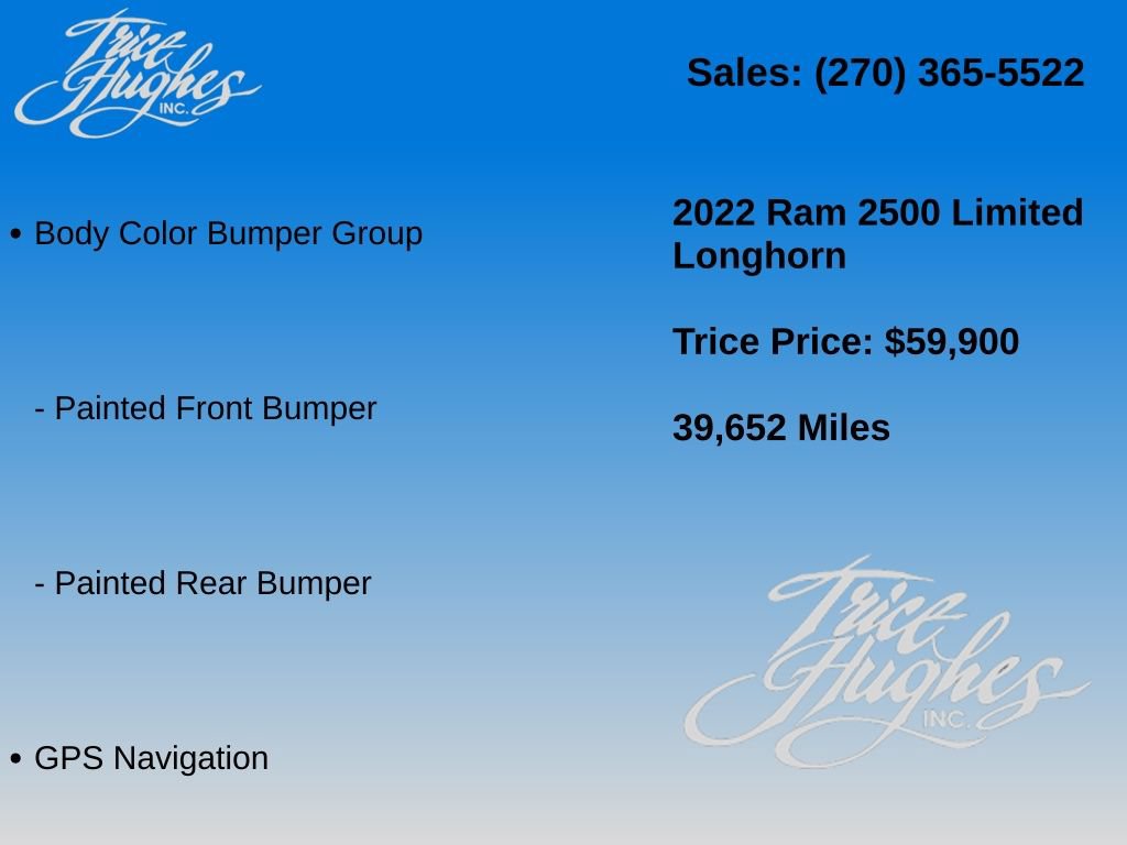 Used 2022 RAM 2500 Limited AWD/4WD image 5