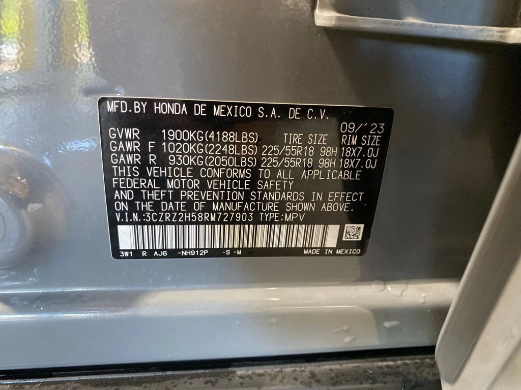 Certified 2024 Honda HR-V Sport image 18