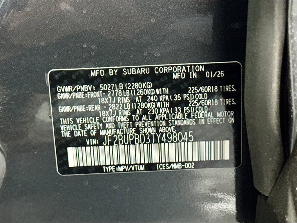 New 2026 Subaru Outback Premium image 30