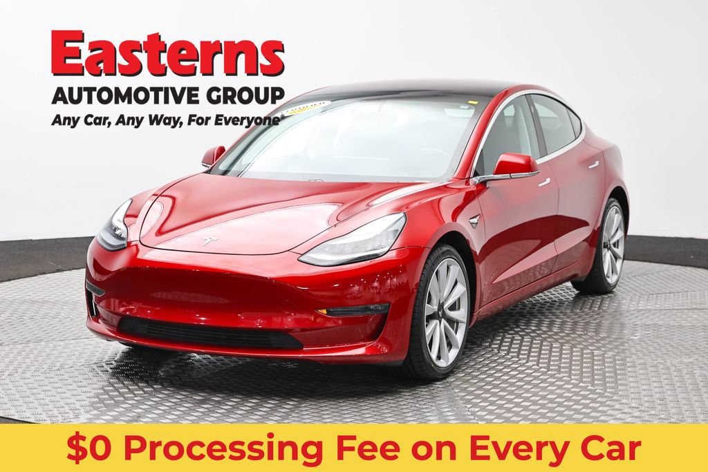Used 2018 Tesla Model 3 Long Range AWD/4WD image 1