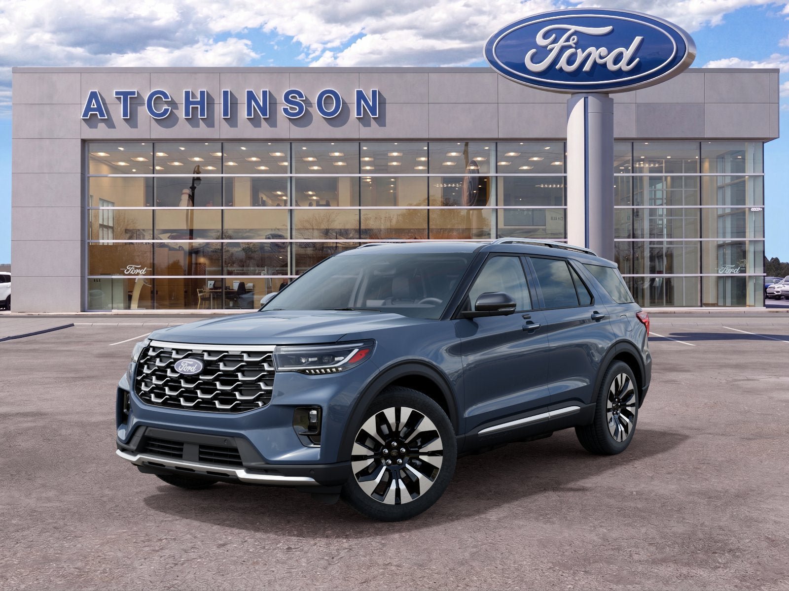 New 2027 Ford Explorer Platinum w/ LUX Leather Package AWD/4WD image 2