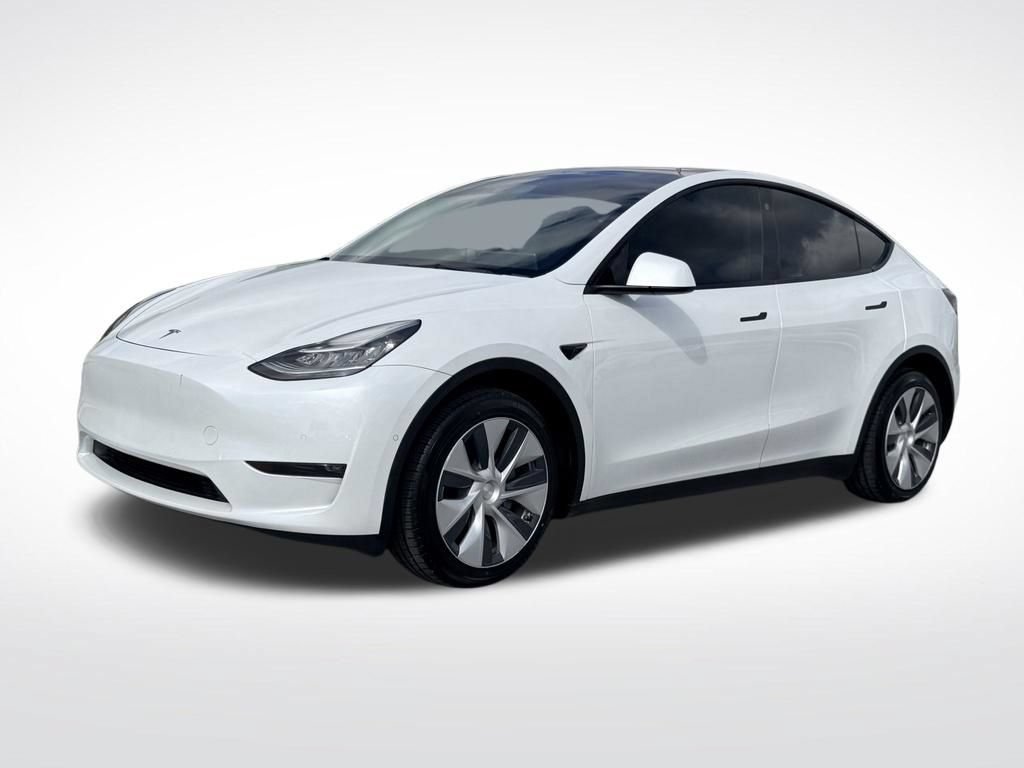 Used 2021 Tesla Model Y Long Range AWD/4WD image 2