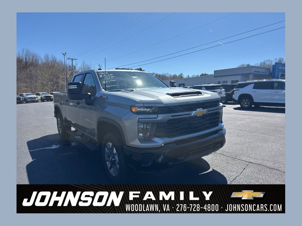 New 2026 Chevrolet Silverado 2500 Custom w/ Custom Value Package