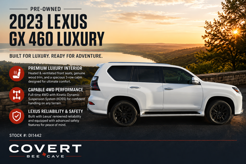 Used 2023 Lexus GX 460 Luxury w/ Sport Design Package AWD/4WD image 17