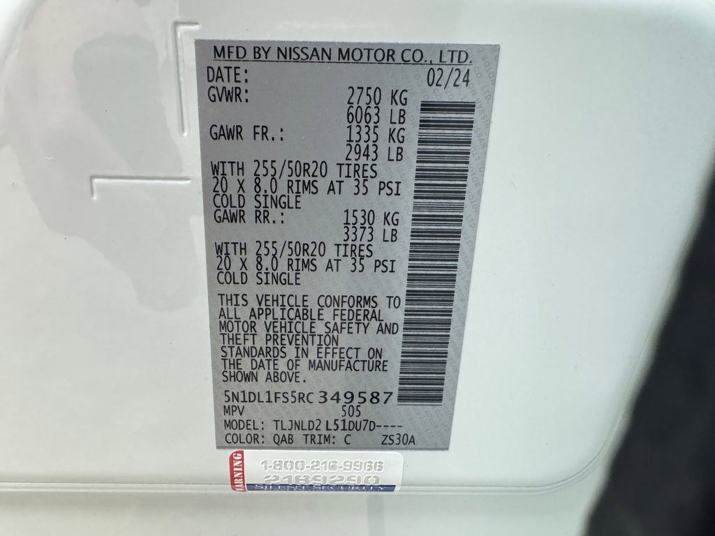 Used 2024 INFINITI QX60 Luxe w/ Performance Audio Package image 30