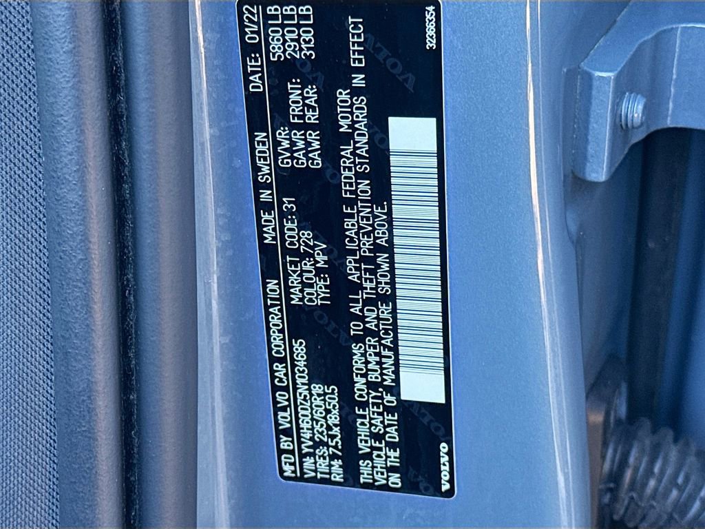 Used 2022 Volvo XC60 T8 Inscription Expression image 33