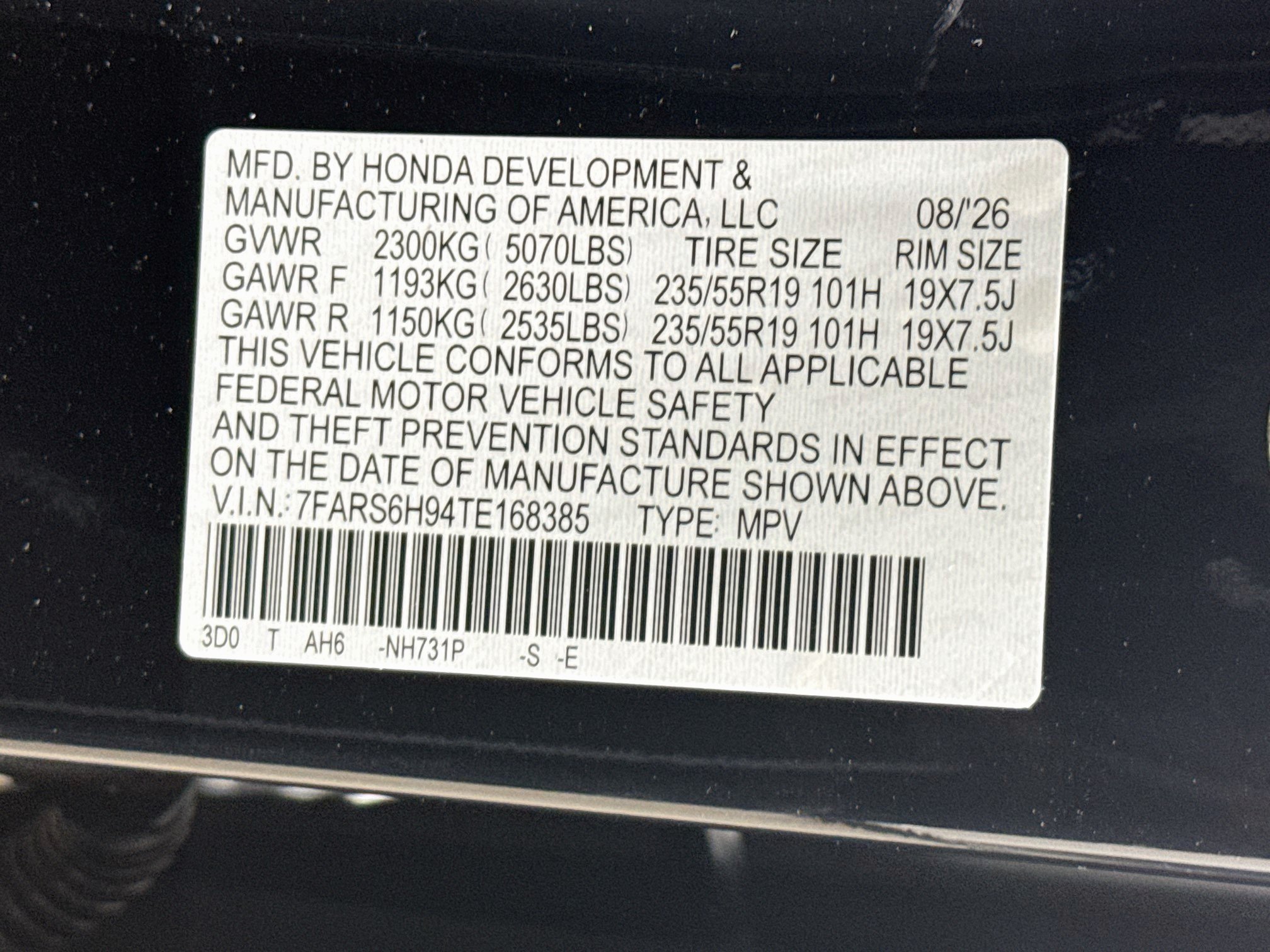 New 2026 Honda CR-V Sport Touring image 39