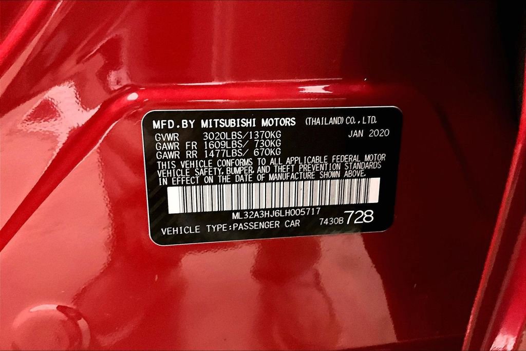 Used 2020 Mitsubishi Mirage ES image 19