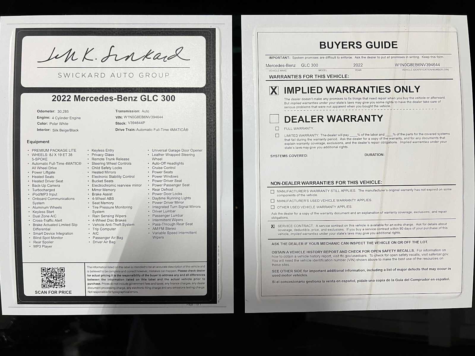 Used 2022 Mercedes-Benz GLC 300 4MATIC image 42