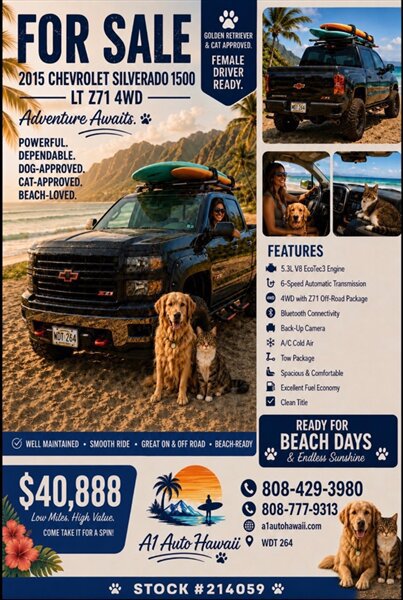 Used 2015 Chevrolet Silverado 1500 LT w/ All Star Edition AWD/4WD image 17