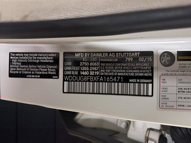 Used 2015 Mercedes-Benz S 550 4MATIC Sedan image 26