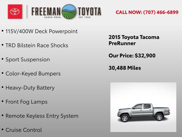Used 2015 Toyota Tacoma PreRunner w/ TRD Sport Package RWD image 12
