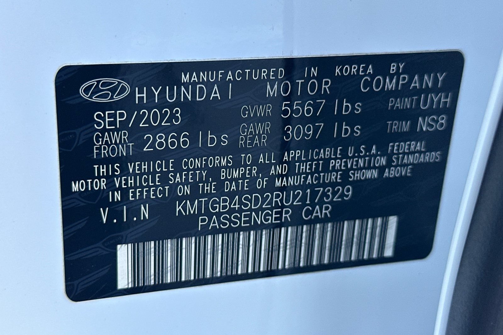 Used 2024 Genesis G80 3.5T Sport AWD/4WD image 38