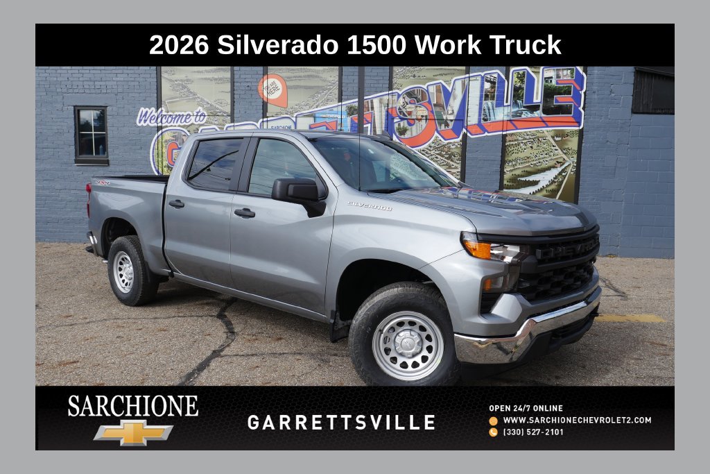 New 2026 Chevrolet Silverado 1500 W/T w/ WT Value Package