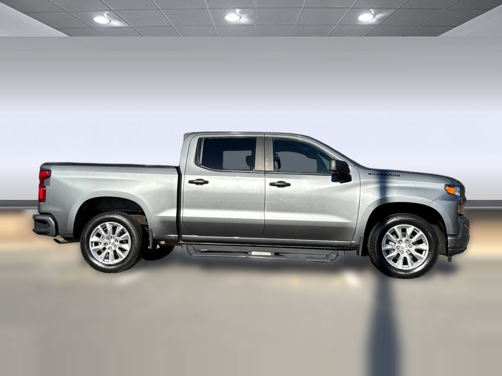 Used 2021 Chevrolet Silverado 1500 Custom w/ LPO, Dark Essentials Package RWD image 8