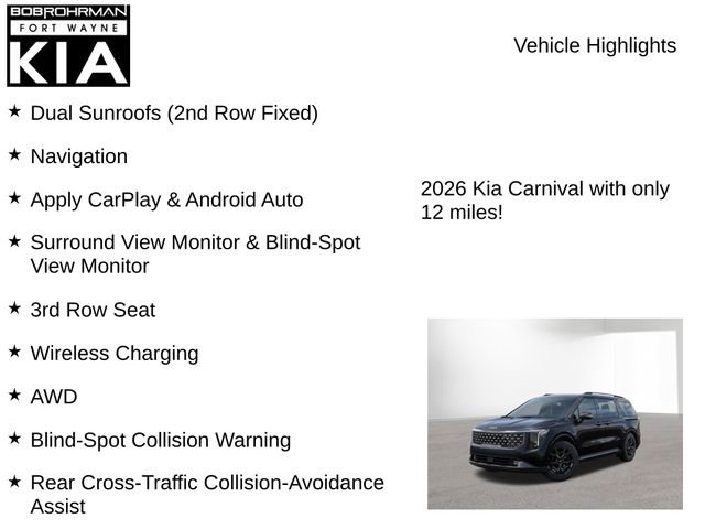 New 2026 Kia Carnival SX Prestige image 7