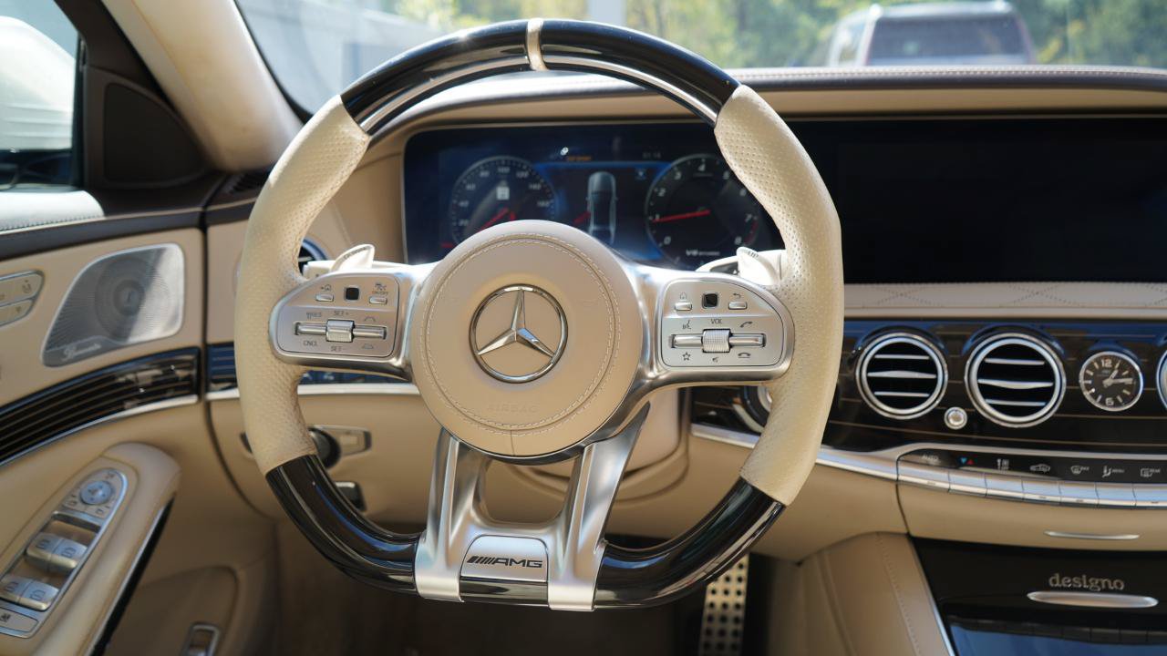 Used 2019 Mercedes-Benz S 63 AMG S 4MATIC Sedan w/ Warmth & Comfort Package image 68