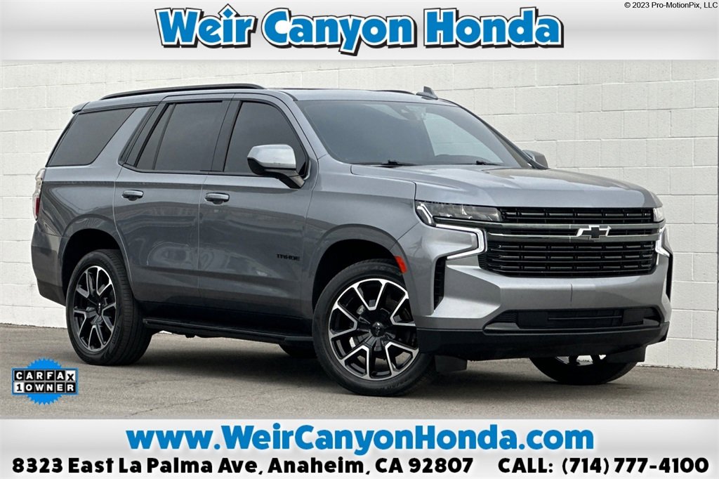 Used 2021 Chevrolet Tahoe RST w/ Rear Media and Nav Package