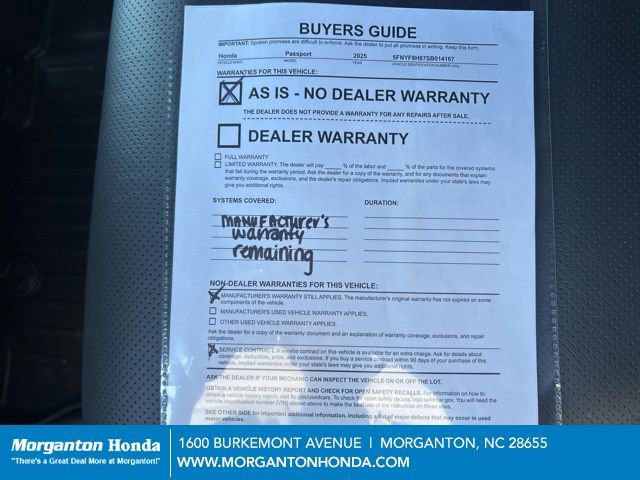 Used 2025 Honda Passport Black Edition image 31