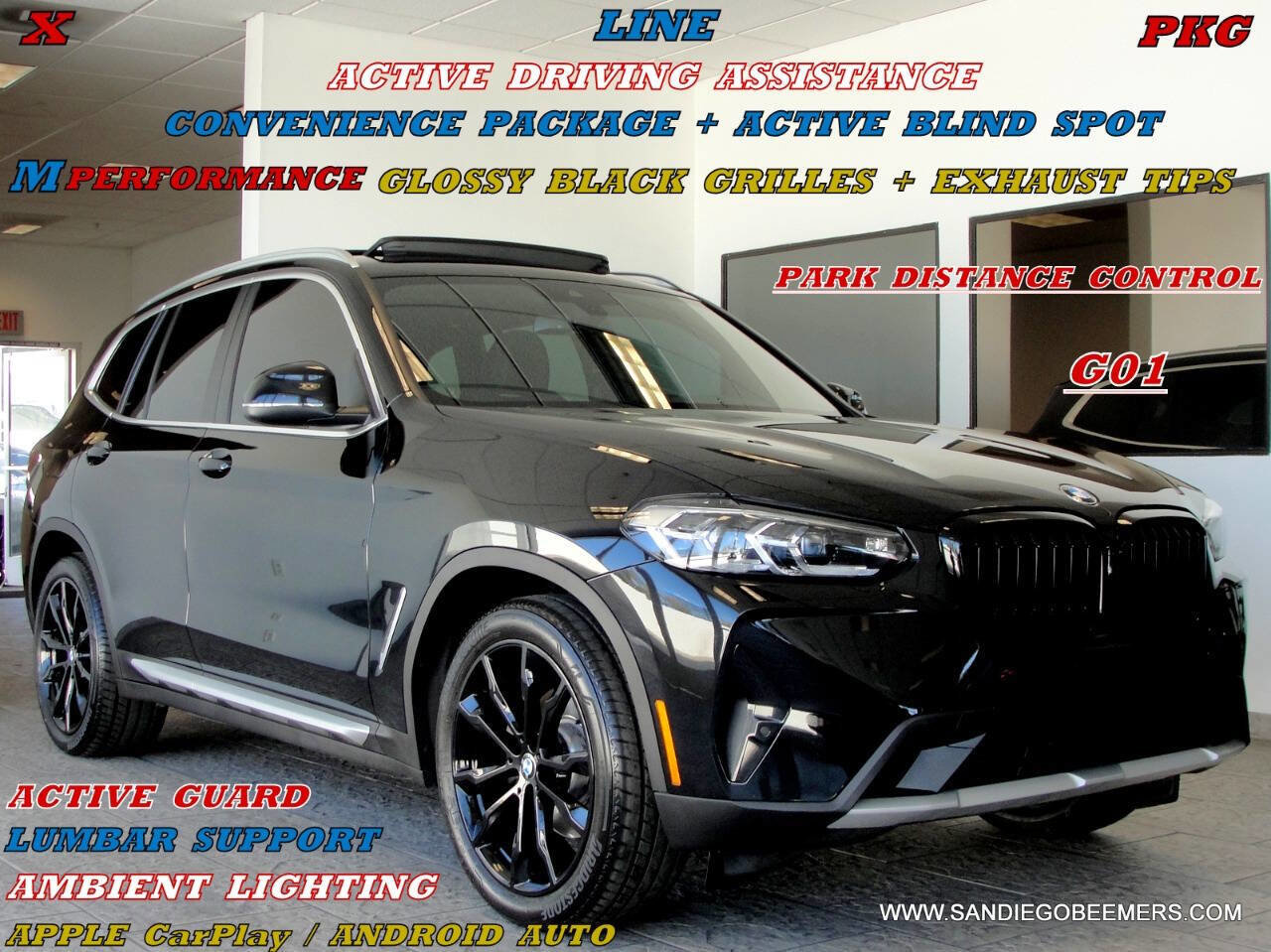 Used 2022 BMW X3 sDrive30i w/ Convenience Package w/ZPA