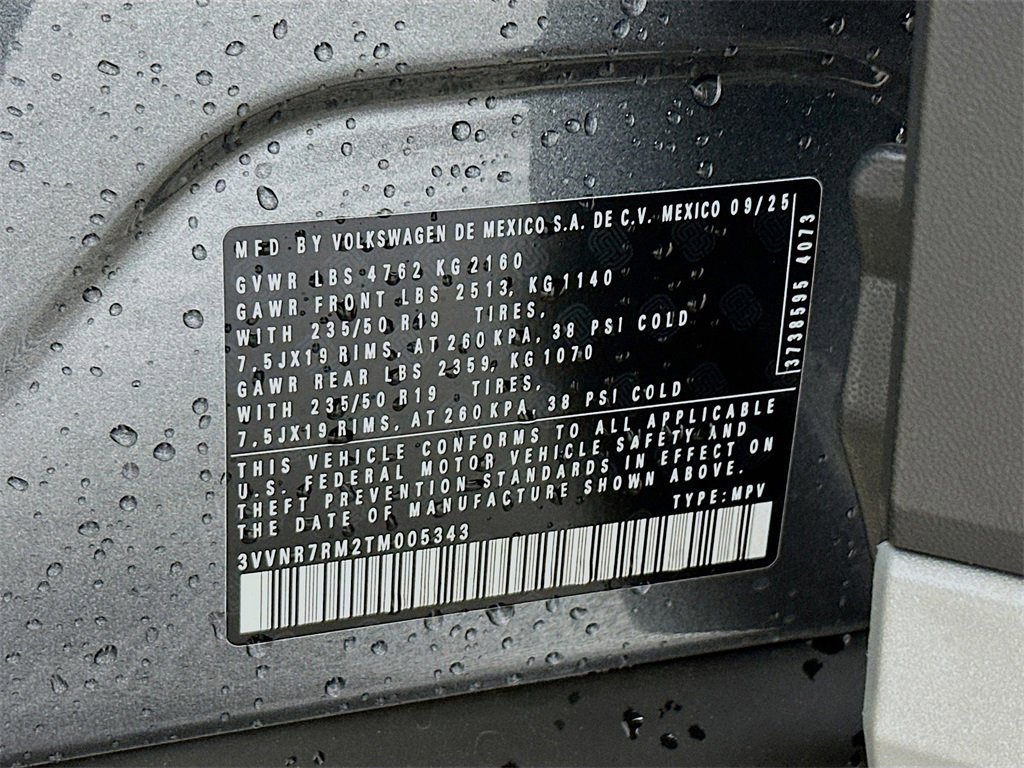 New 2026 Volkswagen Tiguan SE image 27