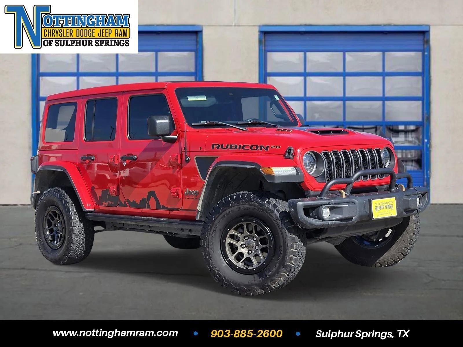 Used 2023 Jeep Wrangler Unlimited Rubicon 392 image 1