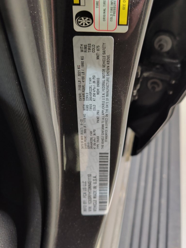 Used 2022 RAM 1500 Limited AWD/4WD image 15