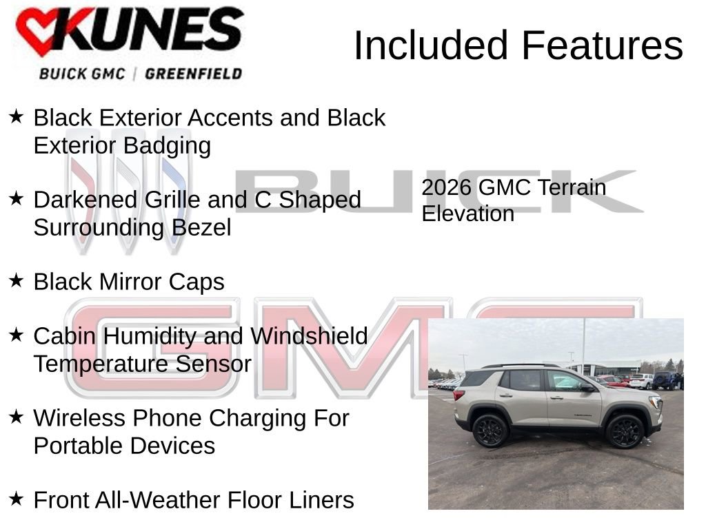 New 2026 GMC Terrain Elevation w/ Elevation Premium Package image 4